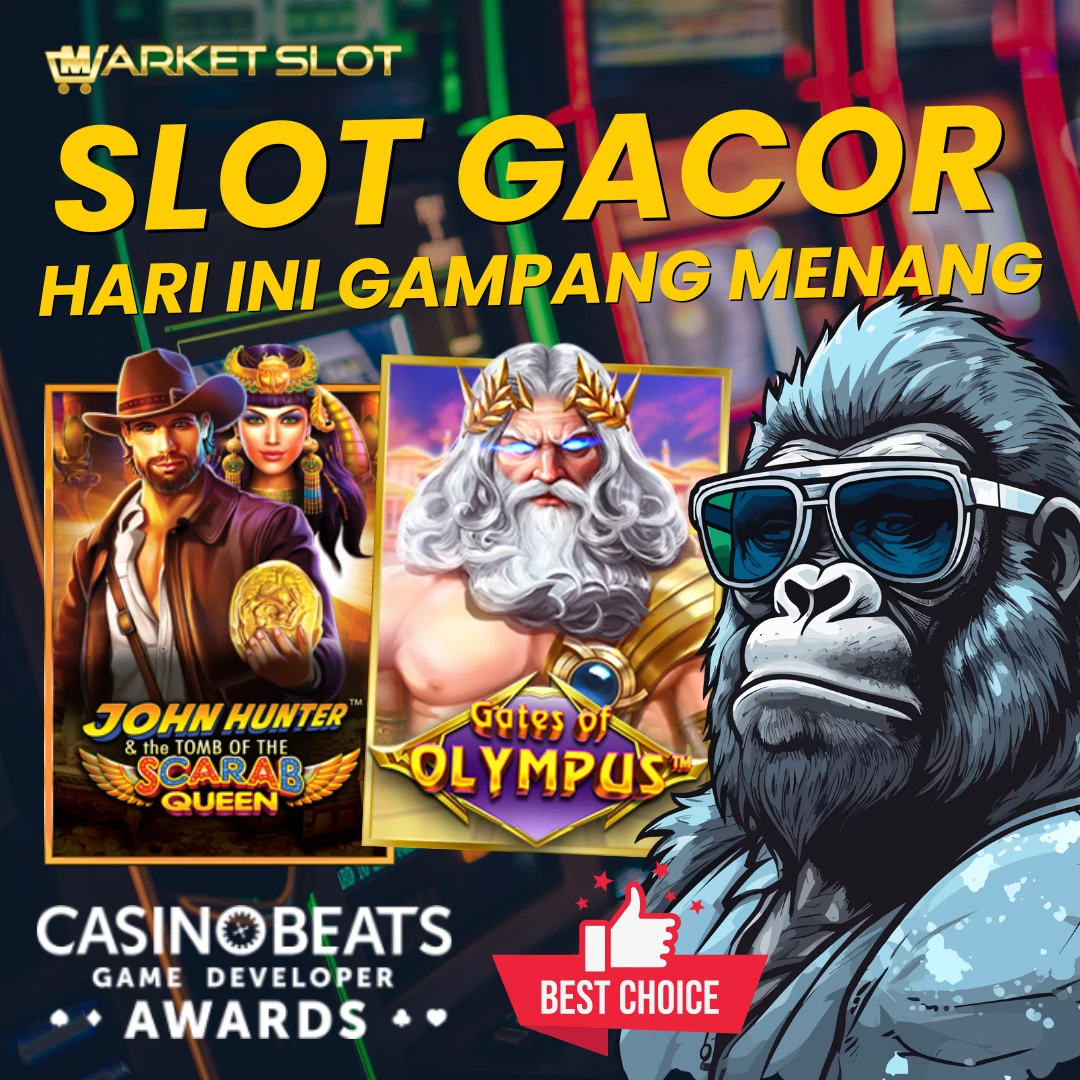 MARKETSLOT: Daftar Bandar Slot Gacor Gampang Menang Hari Ini Terpercaya